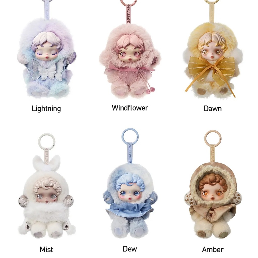 θSkullpanda L'impressionnisme Series Vinyl Plush Pendant Mist - Sealed Box - Picture 5 of 5